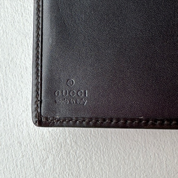 Gucci Dark Brown Leather Long Wallet - Picture 8 of 15